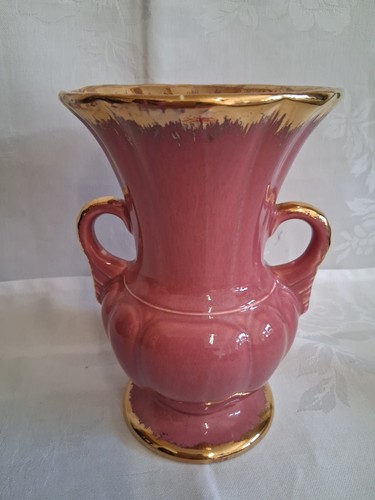 Vintage pink and gold - and,