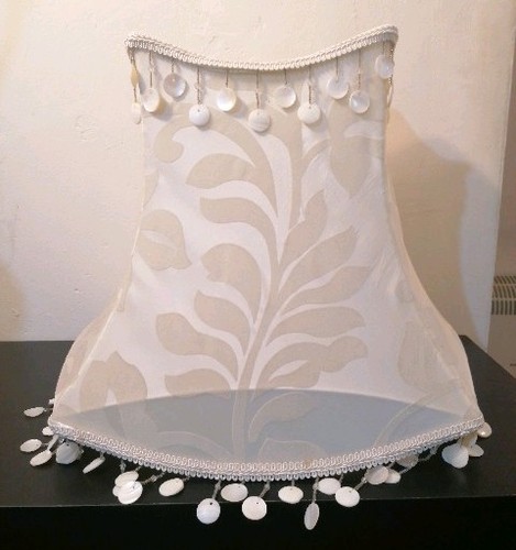 Vintage cream bell fabric - vintage,