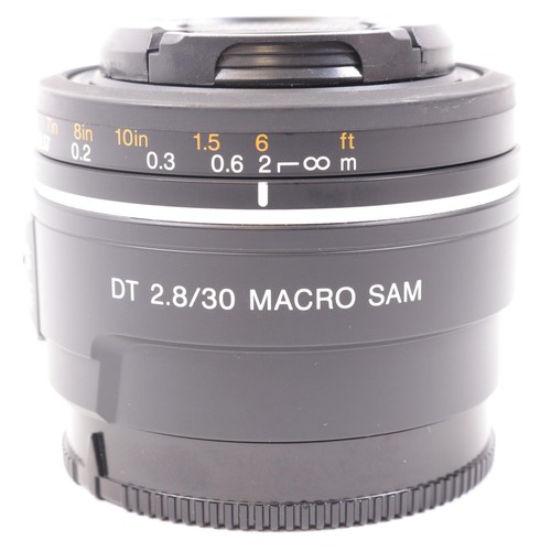 Sony 30mm macro lens - f/2.8,