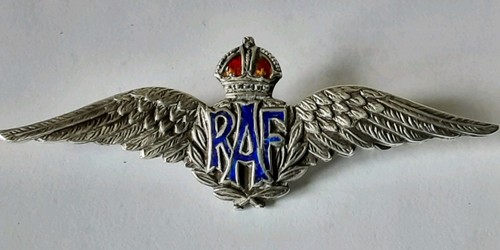 Vintage silver ww2 raf - ww2,