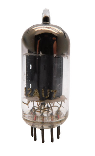Mullard ecc82 12au7 long plate - ecc82,