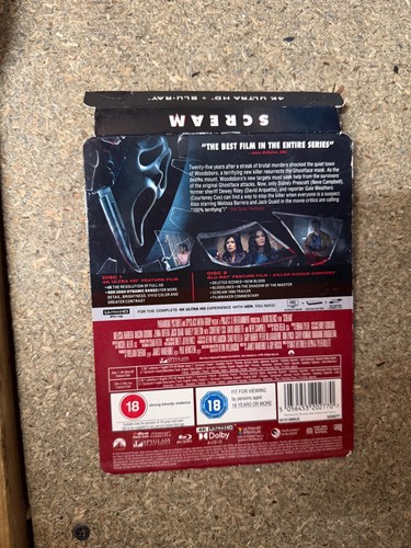 Uhd blu ray slip covers - 4k,
