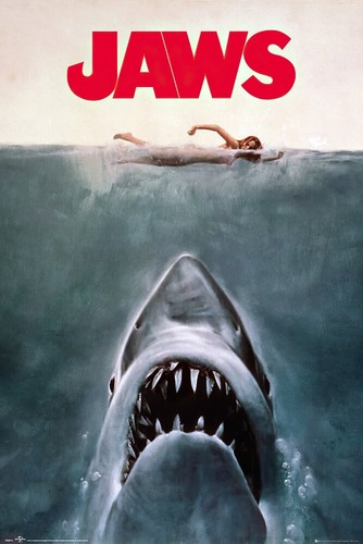 Jaws movie poster - movie, (regular
