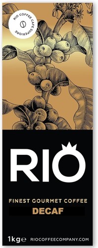 Rio decaffeinated coffee beans - rio,