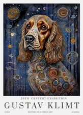 Large size Gustav Klimt Cocker