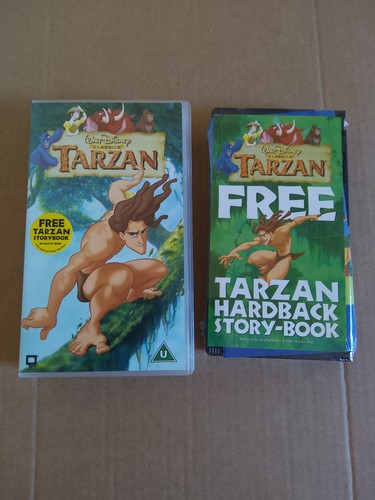 Walt disney tarzan vhs with - tarzan,