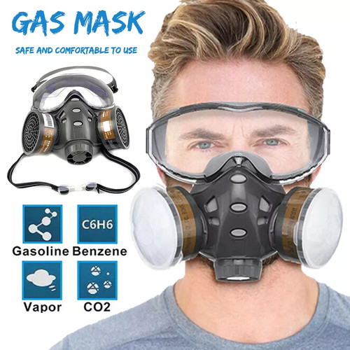 Full face gas mask - full,
