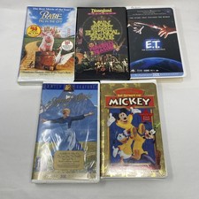 Lot Of 5 Children’s VHS