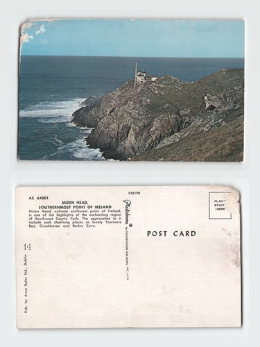 Vintage postcard mizen head - vintage,