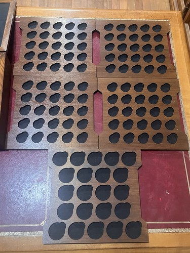 Wooden coin cabinet storage - cabinet,