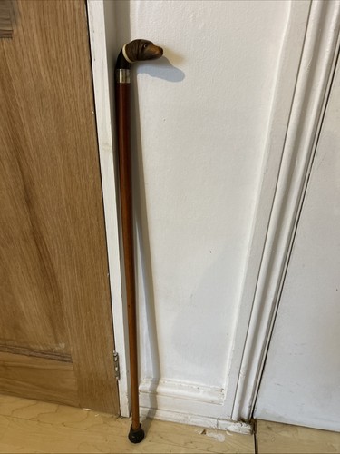 Horn walking stick with - stick, a