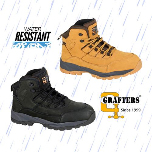 Grafters mens safety boots - grafters,