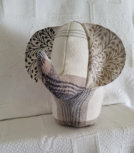 Handmade elephant door stopper - door,