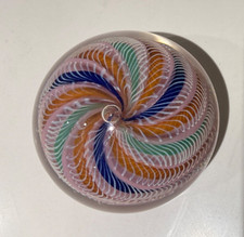 Paul Ysart Latticino Swirl