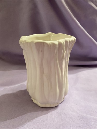 Sylvac spring onion vase - spring, white
