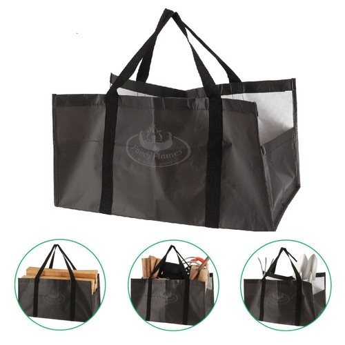 Firewood log carrier bag large - firewood,