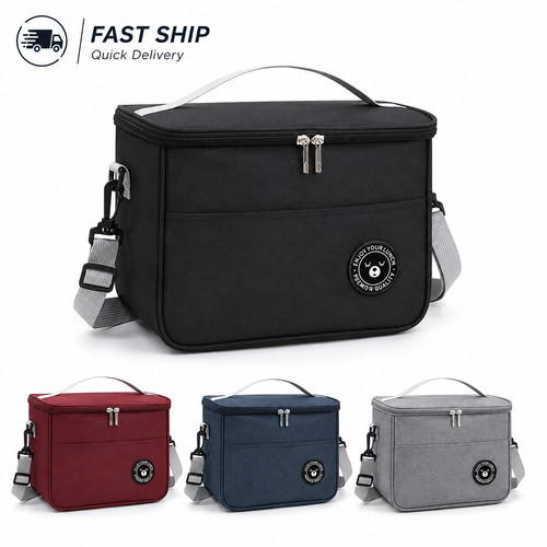 Large insulated lunch - insulated, bag