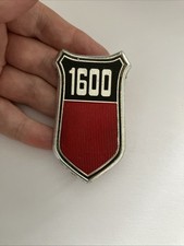 Ford 1600 Badge Red Emblem