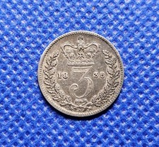 1835 Threepence William IV