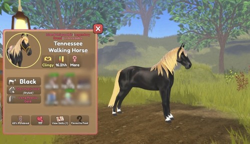 Tennessee walking horse - , island
