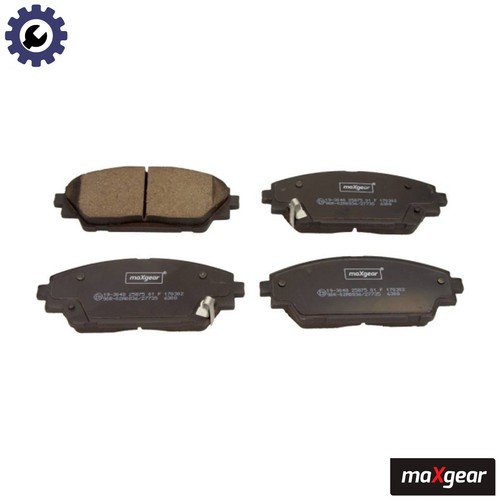 Brake pad set disc - pad,
