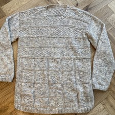 Aran Hand Knitted Vintage