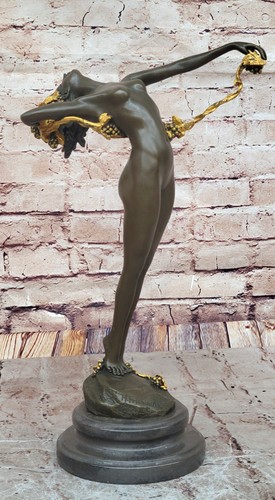 Signed frishmuth bronze - h.,