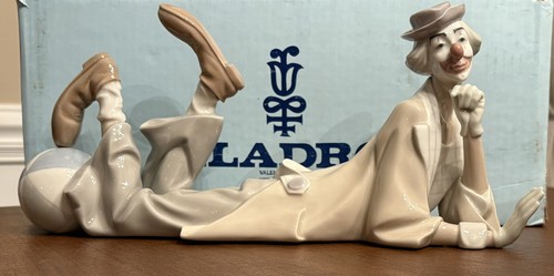 Retired lladro clown - lladro,