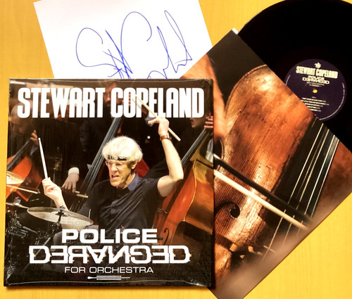 Stewart copeland signed - stewart,