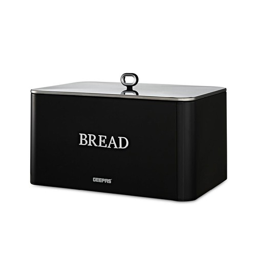 Geepas bread bin 13l carbon - geepas,