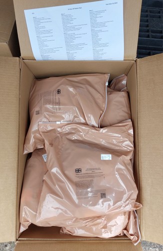 Box british ration pack - british,