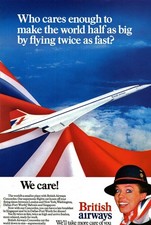 British Airways Concorde Retro