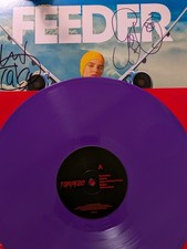 Feeder Torpedo Vinyl Signed Limited Edition Purple Vinyl LP 