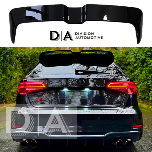 Gloss black rear - rear, boot