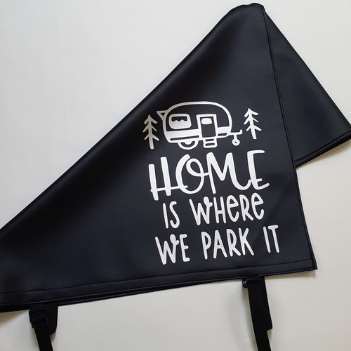 New black novelty caravan - new,