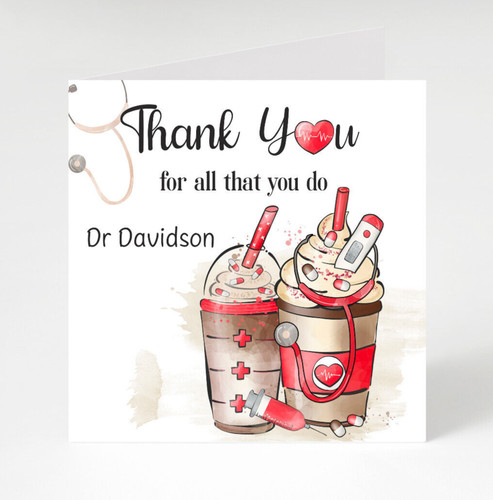 Personalised thank you - thank,