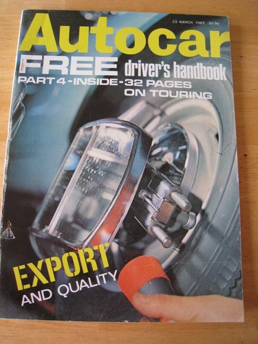 Autocar magazine mar 1967 - magazine,