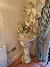 Large porcelain indoor water fountain in great condition. 