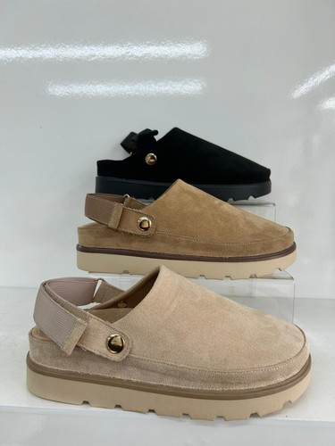 Ladies platform strappy - strappy, clogs