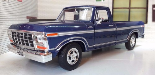 Ford f150 blue pickup - pickup, 1979