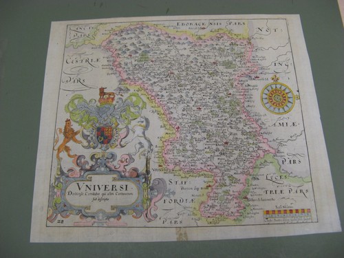100 original derbyshire map - original,