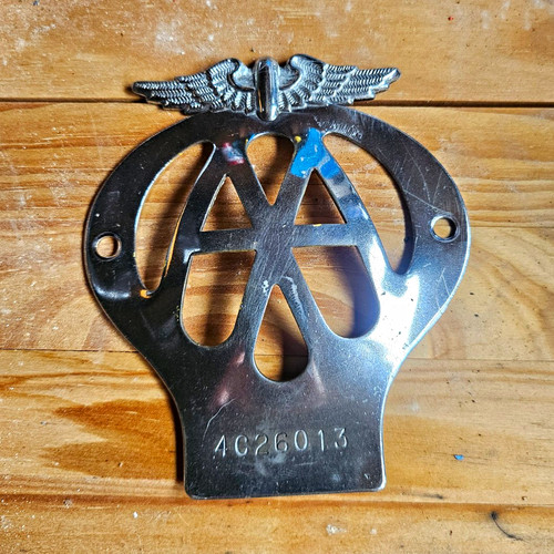 Pair vintage car grille - vintage, aa