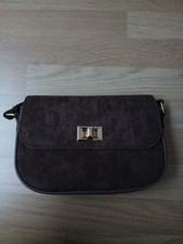Primark Brown and Gold Suede