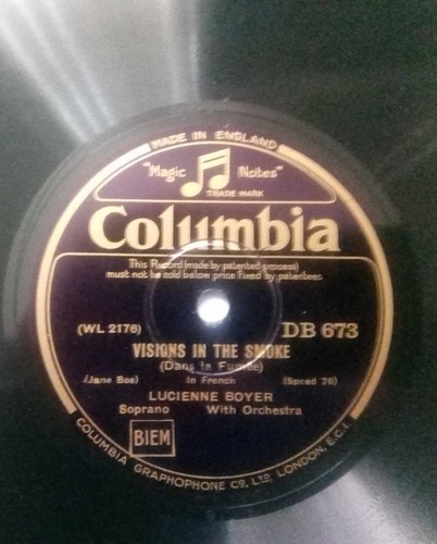 78rpm lucienne boyer - lucienne,