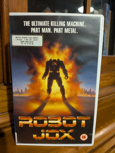 Robot jox vhs - robot,
