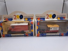 Lledo Wh Smith Horse Drawn Delivery Van & Morris Delivery Van