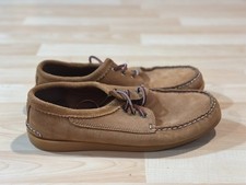 Quoddy Mens Brown Suede Boat