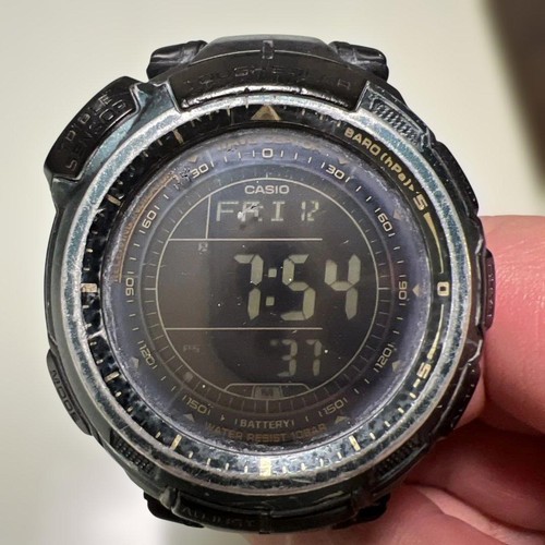 Casio pro trek digital watch - casio,