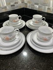 Denby Encore 16 Pice Tea Set In Excellent Condition 1st Quality Vintage
