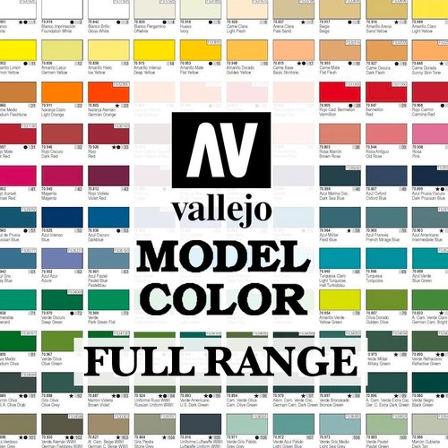 Vallejo model colour acrylic - vallejo,